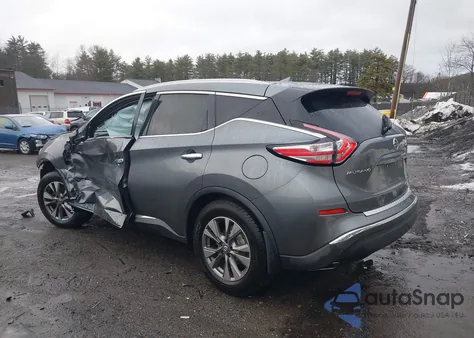 2015 Nissan Murano Sl из США, поврежденный, VIN 5N1AZ2MH0FN235835